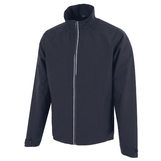 Galvin Green Men's Arvin Gore-Tex Waterproof Navy Golf Jacket Front View