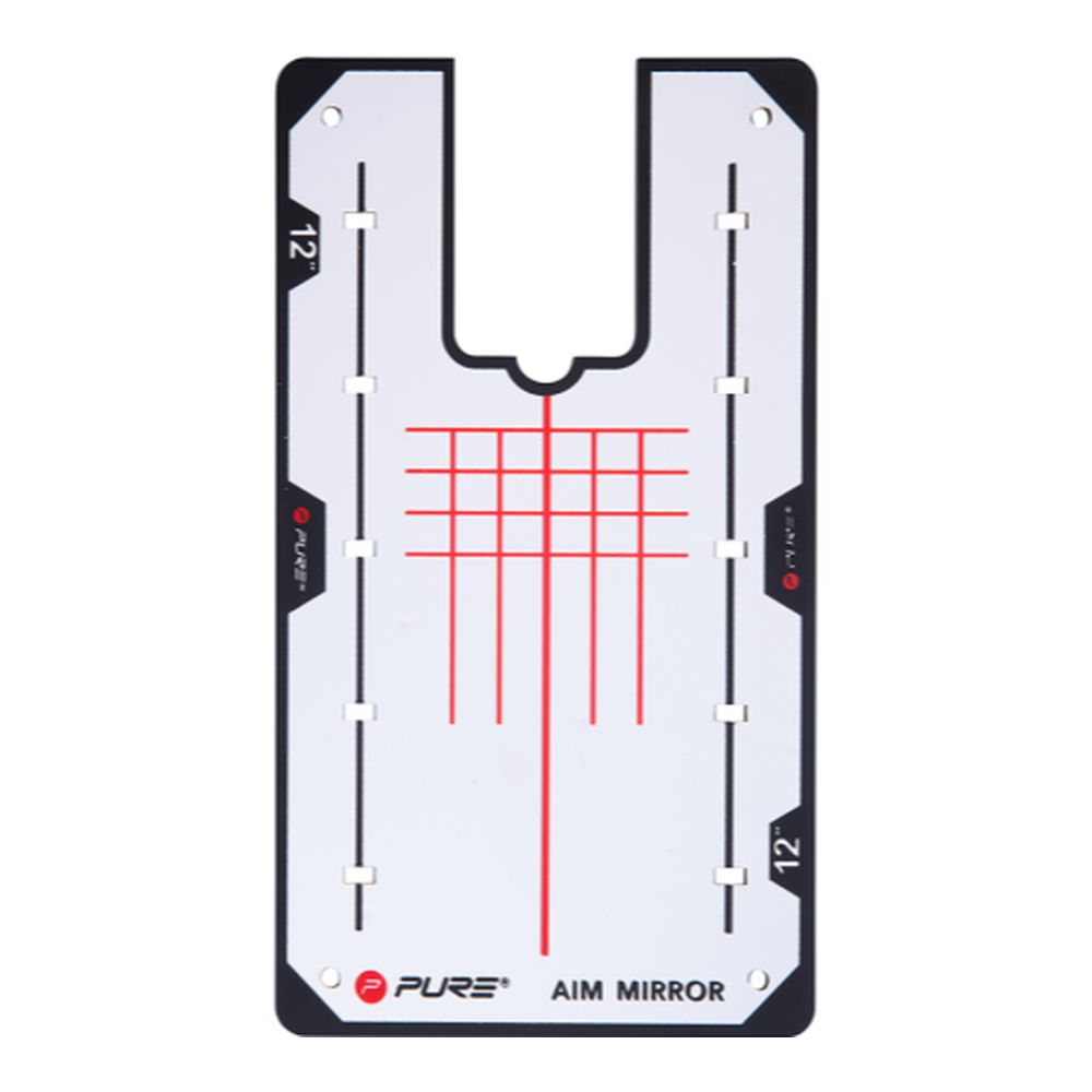 Pure2Improve AIM Golf Putting Mirror - 12 Inch