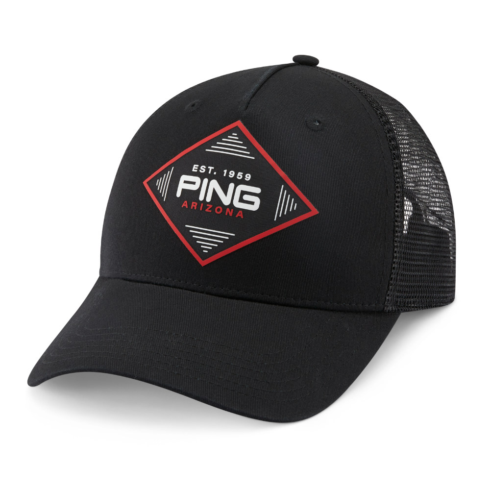 PING Men's Diamond Trucker Golf Cap