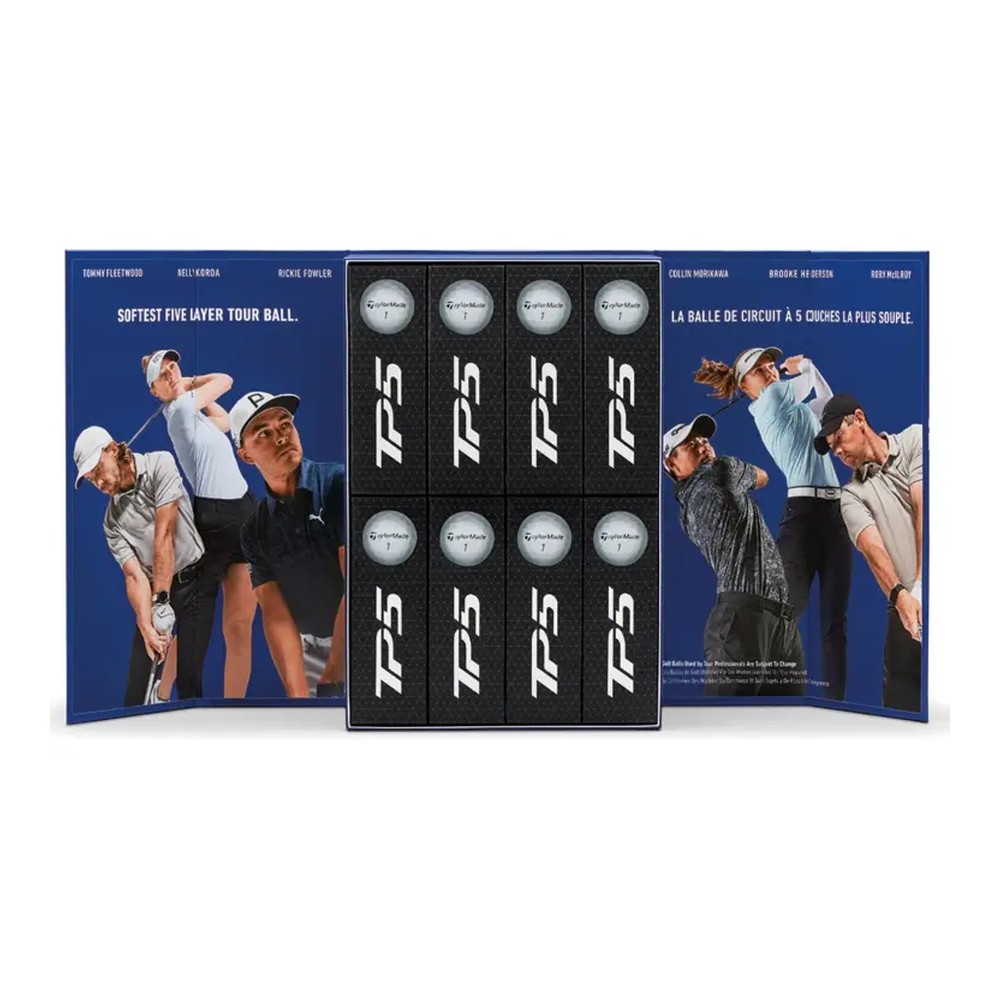 TaylorMade TP5 Golf Balls - 4 for 3 Loyalty Pack