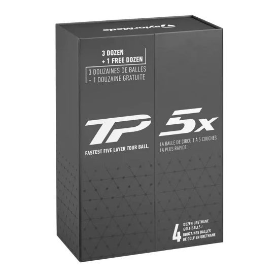 Picture of TaylorMade TP5x Golf Balls - 4 for 3 Loyalty Pack
