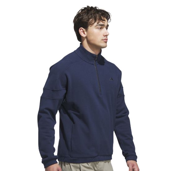 Picture of adidas Men's Go-To Heritage 1/4 Zip Golf Midlayer