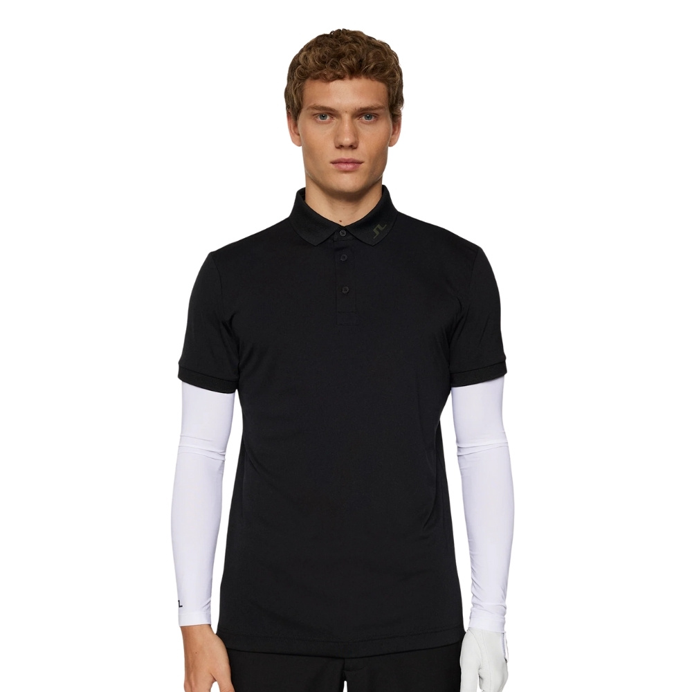 J.Lindeberg Men's KV Print Golf Polo Shirt Shirt
