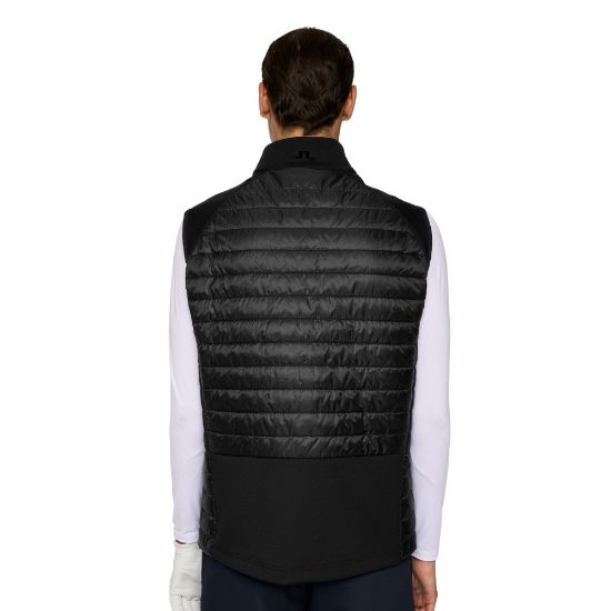 Picture of J.Lindeberg Men's Hayden Quilt Hybrid Golf Vest