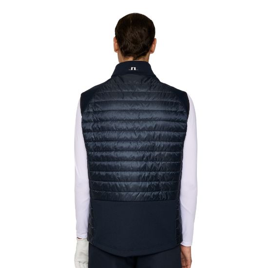 Picture of J.Lindeberg Men's Hayden Quilt Hybrid Golf Vest