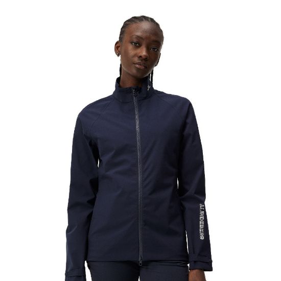 Picture of J.Lindeberg Ladies Evertine Padded Rain Golf Jacket