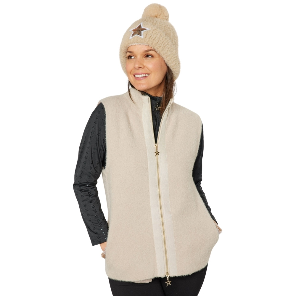 Swing Out Sister Ladies Leo Active Knit Golf Vest