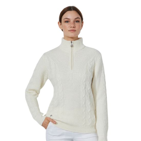 Picture of Daily Sports Ladies Cable Unlined Pullover Golf Sweater