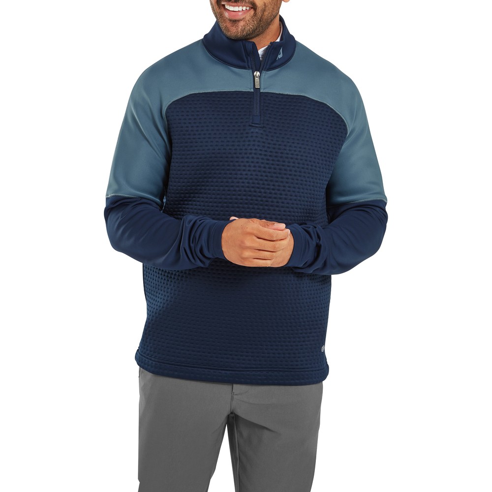 FootJoy Men's Thermoseries Jacquard Golf Midlayer