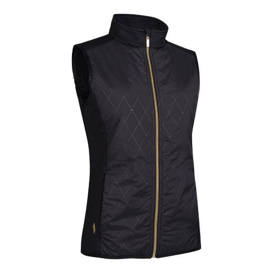 Picture of Glenmuir Ladies Calla Fur Padded Golf Gilet