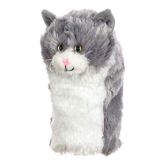 Picture of Daphne's Golf Headcover - Grey & White Cat