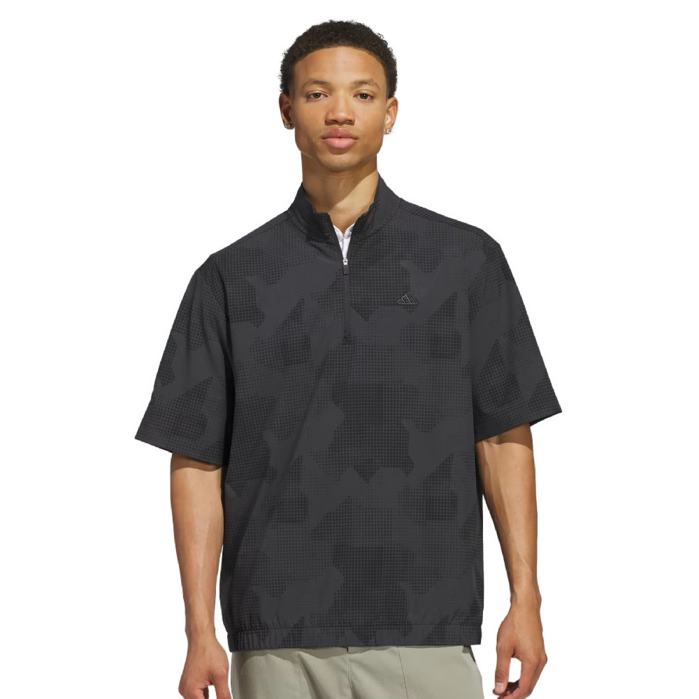 adidas Men's Ultimate Go-To DWR 1/2 Zip Golf Windshirt