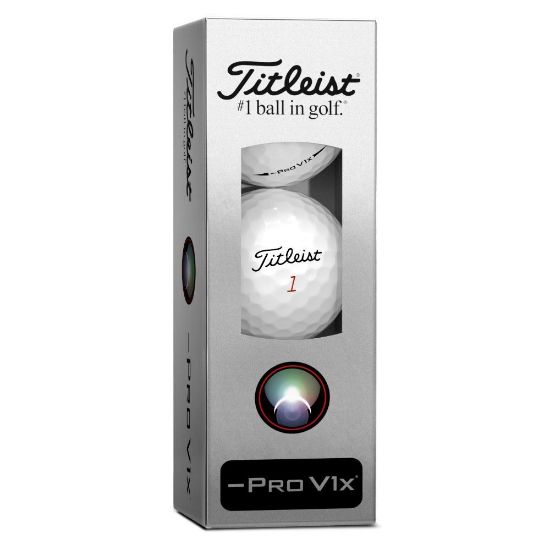 Picture of Titleist Pro V1x Left Dash Golf Balls - FREE Personalisation